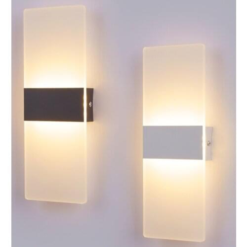 Art Wall Lamp LED Simple Bedside Night Light Fashion All-match Bedroom Decor Lights for Hotel Study Aisle Decorate Room Lighting