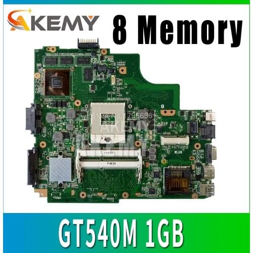 K43SV Motherboard GT540M 1GB For ASUS A43S X43S K43SV K43SJ laptop Motherboard K43SV Mainboard K43SV Motherboard test 100% ok