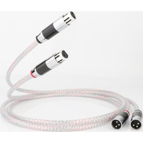 Nordost Valhalla Series Hifi Silver Plated Balance XLR Cable Interconect Cable Audio Video Extend XLR Wire Hifi Cable