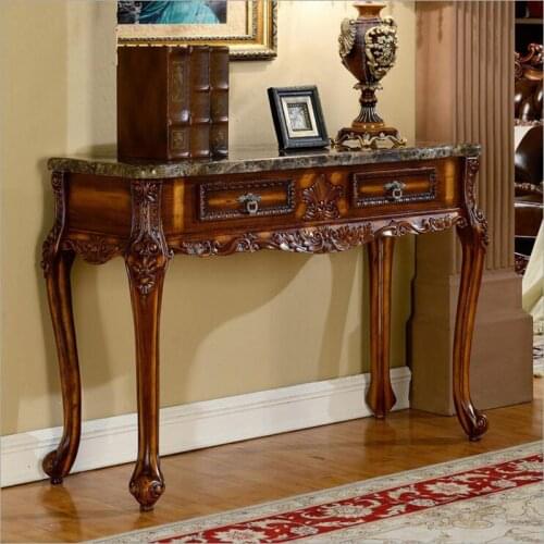 Antique style Console Table Natural marble style o1197