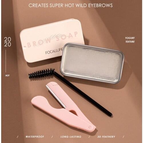 10g Brow Sculpt Soap Colorless Long-lasting 3D Wax Waterproof Brow Sculpt Soap for Girl Waterproof Long-Lasting Women Cosmetics