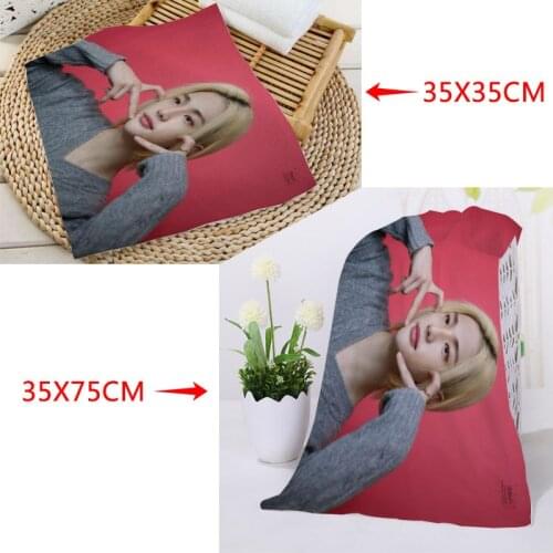 Custom Hyunjin 35x75cm Face Towels Facecloth Microfiber Washcloth Quick drying Sports Towel