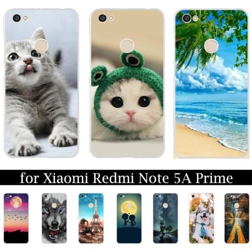 CEOTNG Silicone Case For Xiaomi Redmi Note 5A Prime Case Cover for Redmi Note 5 A Prime Cover For Redmi Note 5A Prime Phone case