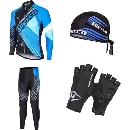 Pro Team Champion Cycling Jersey Set Quick Dry Bicicleta De Montaña Clothing MTB Road Bike Suit Maillot Cyclisme BMX Racing Wear