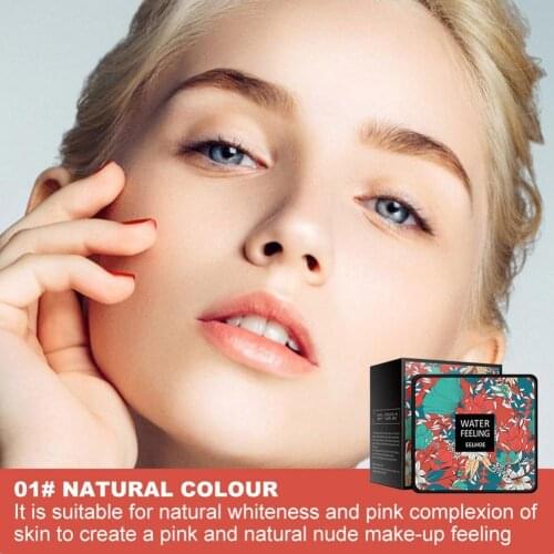 20g Air Cushion Mushroom Head Waterproof Cream Natural Moisturizing Foundation Concealer for Beauty