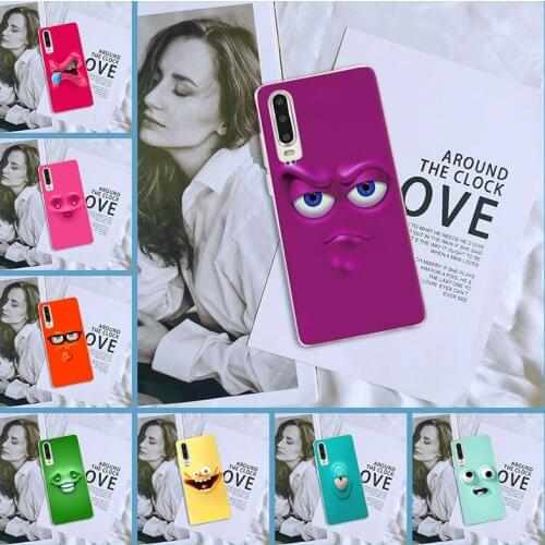 Funny Cartoon Yellow Phone Case For Huawei P20 Lite P Smart Plus 2019 Soft Silicone Back Cover For Huawei P30 Lite Pro P Smart Z