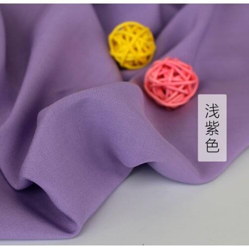 1meter Solid Color Artificial Cotton Fabric Infant Clothes Patchwork Fabrics Viscose Soft Dress Pajamas Material Rayon Fabrics