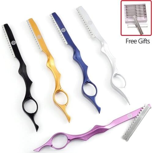 1pcs High Quality Professional hairdressing Cutting Razor Hair Dressing Cutting Hairdresser Barber Salon Tools Equipment Kit