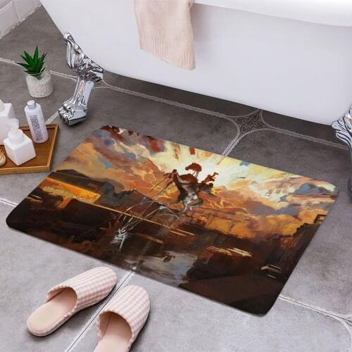 Conquest of Revachol 3D Print Doormats Rectangle Non-Slip DoorMat Bedroom Kitchen Entrance Print Door rugs Dropshipping