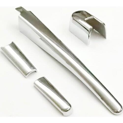 ABS Plastic For Nissan Leaf 2017 2018 2019 Car styling Auto Accessories Car rear Wiper strip Cover Trim