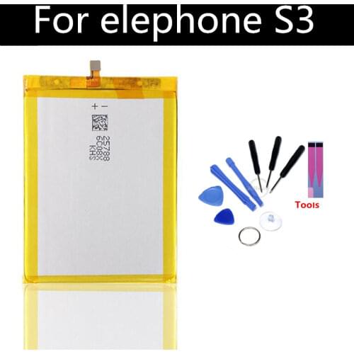 FOR Elephone S3 Battery 2100mAh Replacement accessory accumulators For Elephone S3 Cell Phone