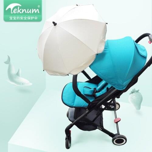 Baby stroller accessories umbrellas four seasons universal high landscape stroller umbrella angle adjustable