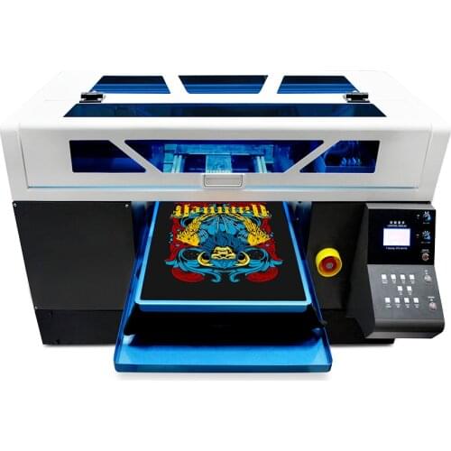 Automatic Cloth T-shirt Printer 8 colors Digital Custom DIY Garment For 2 Epson 4720 Phone Case Card inkjet Flatbed Printer