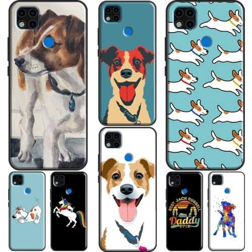 Cute Jack Russell Terrier Case For Xiaomi Redmi Note 10 Pro Note 8 9 Pro Note 9S 8T Funda For Redmi 9T 9A 9C 8A 7A
