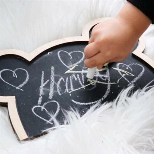 Baby Teaching Small Blackboard Creative Bear Blackboard Nordic Wind Creative Baby Toys Childrens Toys Teaching Toys