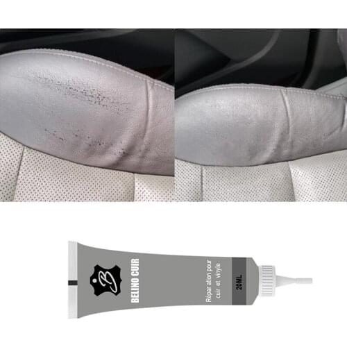 20ml Leather Repair Gel Car Seat Home Leather Complementary Repair Color Repair Refurbishing Cream Paste Leather Cleaner