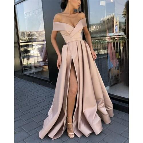 Женские атласные платья GOHYPDUG China At AliExpress