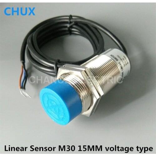 Inductive Proximity Sensor Switch M30 Voltage Type 0-10v XM30-15-PMU 15mm Detect Distance Displacement Linear Position Sensor