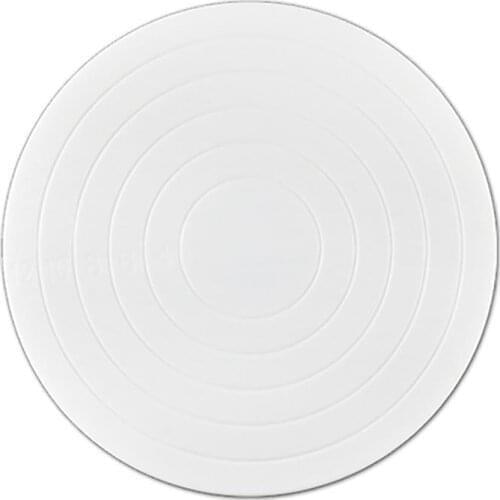 Kapmore 1pc 5.51in Rotating Cake Turntable Accessories Anti-Slip Revolving Cake Stand Cake Turner Table DIY Baking Tools