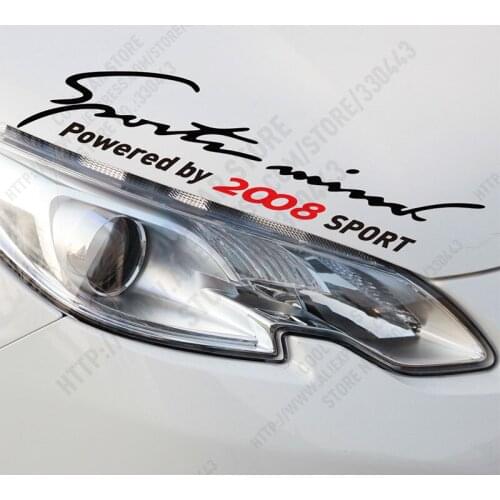 Customization Sports mind Car Covers Car Stickers Decal Car-Styling For peugeot 2008 car accessories