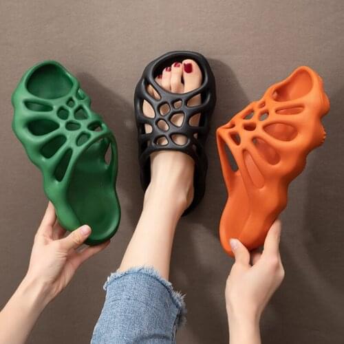 Slippers for Women 2021 Summer Soft Beach Sandals Outdoor Sole Slide Sandals Eva Mules Shoes Anti-slip Couple Summer Slippers