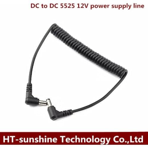 DC to DC 5525 12V power cord, wireless video transmission, monitor, BMPC, fill light, etc. power cord 1pcs free shipping