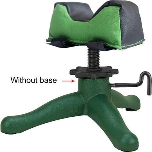 Outdoor Sports Shooting Rest Bags Bench Rest Front Rear Support Sandbag Stand Holders Calibration Clip for Rifle Shooting
