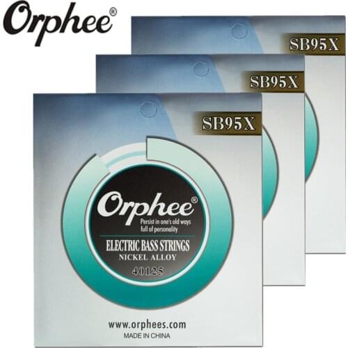 Orphee SB95X 040-125 Electric Bass Strings 5 Strings bass Hexagonal nickel alloy guitar Strings 3 set guitar parts