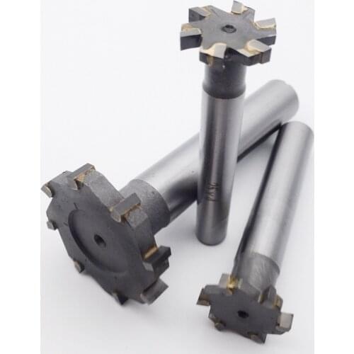 Carbide alloy T slot milling cutter T type cutter sloting cutter for CNC mill