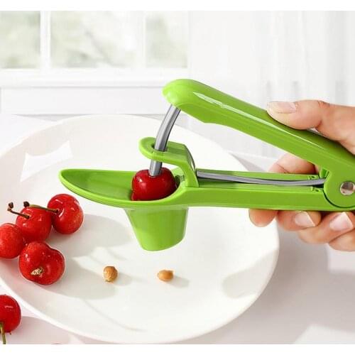 Cherry Pitting Device Kitchen Olive Pitter Tool Fruit Pit Core Remover Creative Pulper Cherry Pitting Fruit Pitting Kitchen Tool