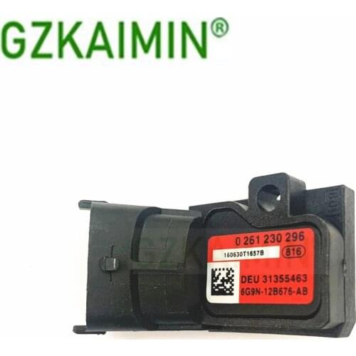 High Quality Turbocharger Boost Sensor For Volvo 2008 2009 2010 2011 2012 OEM 0261230296 6G9N-12B676-AB