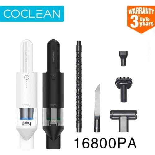 2020 New COCLEAN Cleanfly Handheld Vacuum Cleaner FV2 for Car home Portable Wireless Dust Catcher 16800PA Strong Cyclone Suction