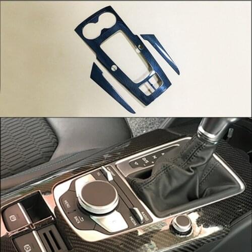 For Audi A3 carbon s3 accessories car modification accessories carbon fiber interior decoration