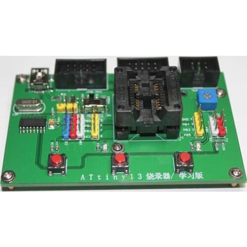 Attiny13 Burning Board, Attiny13a Burning Stand, Attiny13 Learning Board
