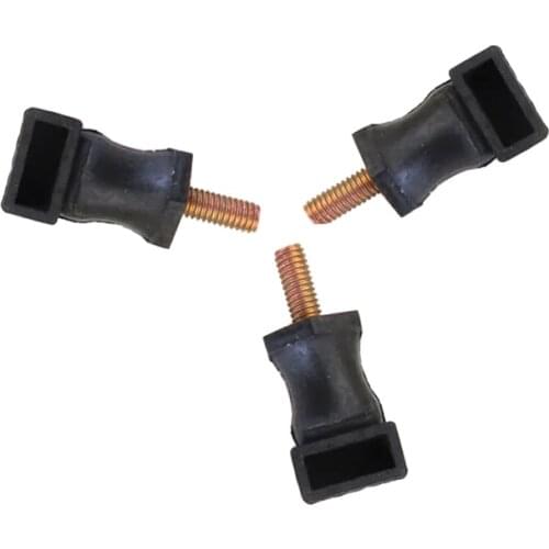 JEAZEA 3Pcs Black Secondary Air Pump Mount For VW Jetta Golf Passat Bora Polo Audi A3 SEAT Leon 06A133567A 06A133567B 06A133567F