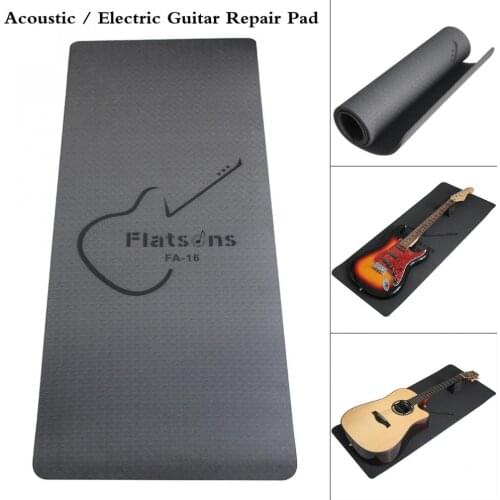 Acoustic /Electric Guitar Repair Pad EVA Mat with Neck Support Musical Instrument Repair Maintenance Tool