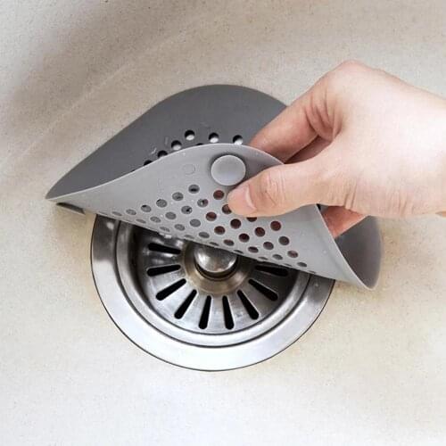Kitchen Accessories Anti-blocking Floor Drain Silicone Sucker Sewer Outfall Strainer Sink Filter Hair Stopper & Catcher Bathroom