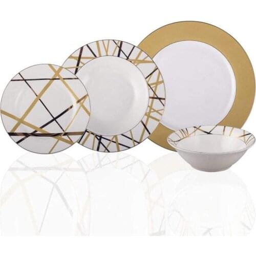 Lamedore Thomas 24 Piece 6 Seater Dinner Set