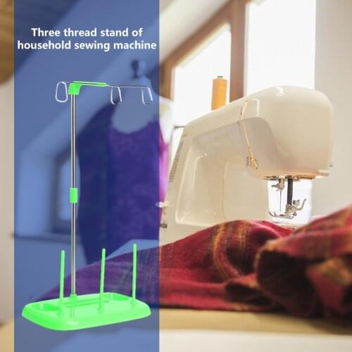 Lightweight Thread Holder Stand Embroidery Wire Rack Stitch Easily Handle Machine for Home Mother Wife Sewing Supplies