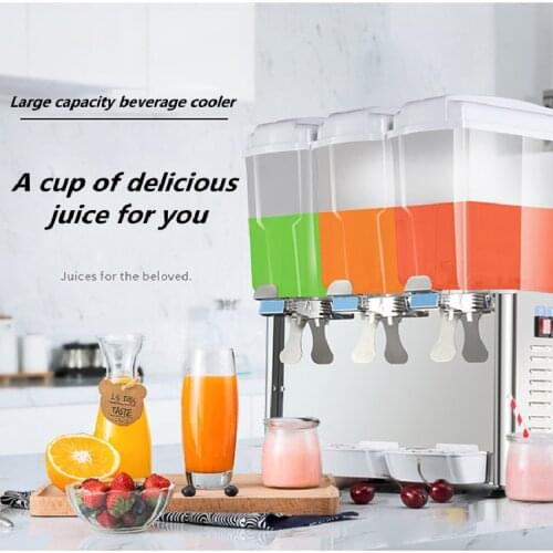 Cold and Hot Dual Temperature Commercial Self-service Juice Machine Frozen Beverage Machine Cold Drink Milk Tea Cola Machine
