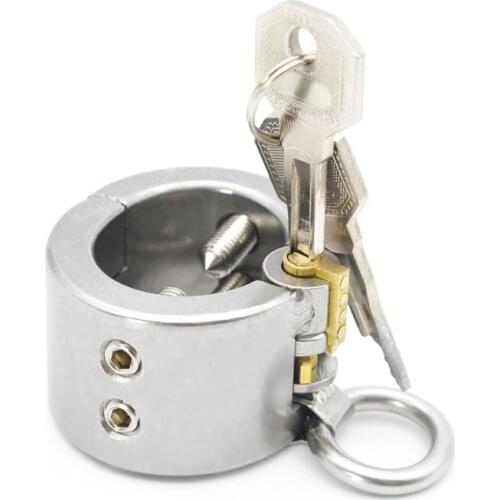 Metal Spike Penis Rings Clamp Male Chastity Device Spike Cock Ring Stimulate Dick Stretcher Lock Sperm Adult Sex Toys For Men