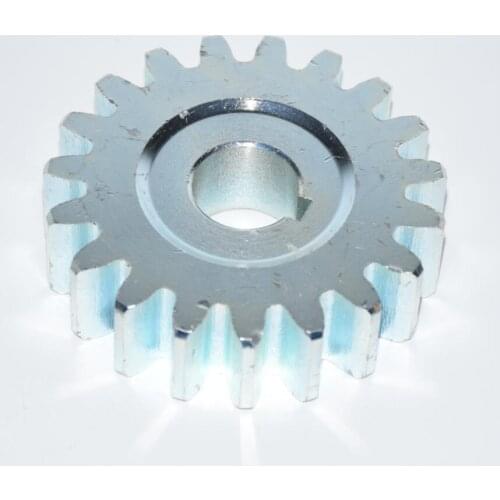 LPSECURITY steel gear pinion for sliding gate motor M4 19 teeth 21mm in internal diamter 86mm in external diameter