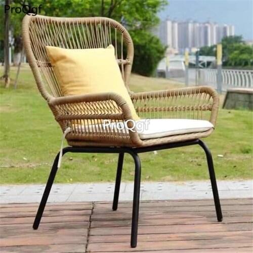 Prodgf 1 Set 85*75*60cm minshuku rattan chair