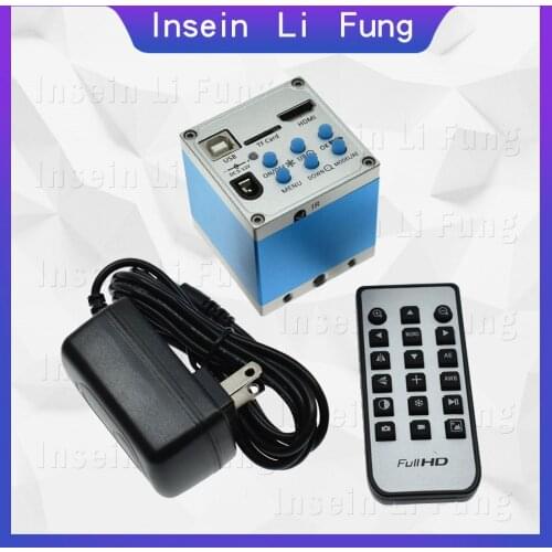 16MP 1080P Industrial Digital Electronic Video Microscope Camera HDMI USB Magnifier Watch Mobile Phone Chip Repair
