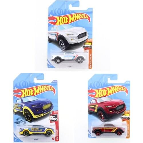 2019-28 Original Hot Wheels Mini Alloy Coupe 2-TUFF 1/64 Metal Diecast Model Car Kids Toys Gift