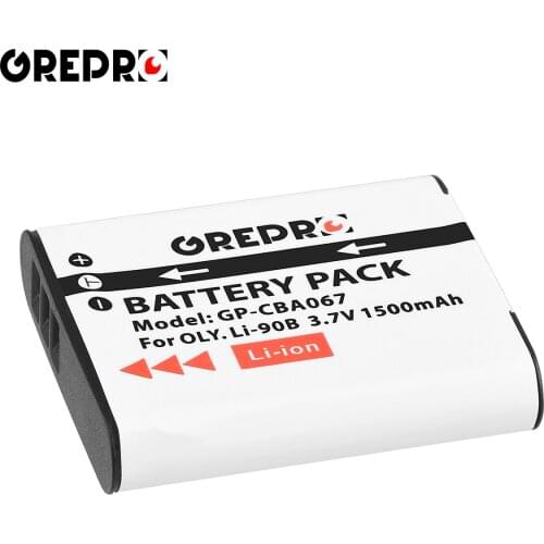 1Pc Li-90B Li-92B Li90B Li 90B Battery for Olympus Tough SH-1 SH-2 SH-50 his SH-60 SP-100 HIS TG-1 his TG-3 TG-4 TG-5 TG-6