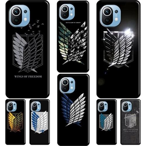 Attack on titan Shingeki no Kyojin Case For POCO X3 Pro M3 F2 F3 Pro Cover For Xiaomi Mi 11 Ultra 9T 10T Pro Mi Note 10 Lite