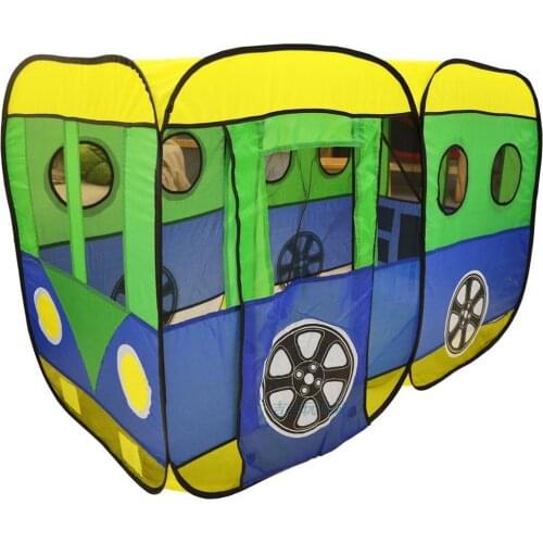 Childrens Tent Large Indoor Princess Baby House Outdoor Play Car Bus Ocean Ball Pool Toys Cloth Foldable 2-4 Years 2021