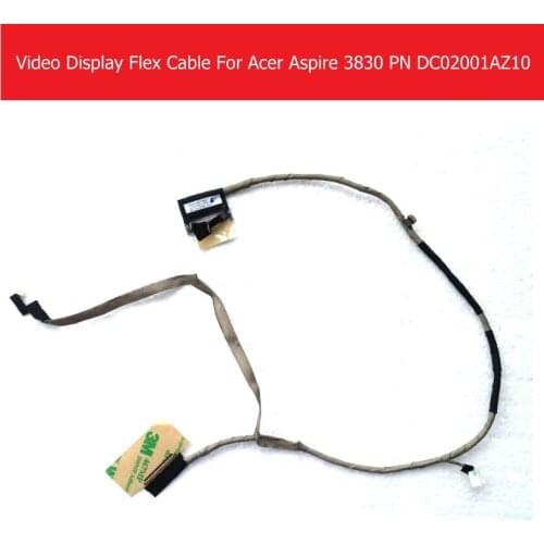 Weeten Genuine latop Screen Video Flex Cable For Acer Aspire 3830 3830TG 3830T P3MJ0 Lvds LCD Display cable laptop replacement