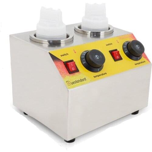 Top Quality Restaurant Supply Wholesale Prices Stainless Steel Two Heads Ketchup Sauce Dispenser Machine